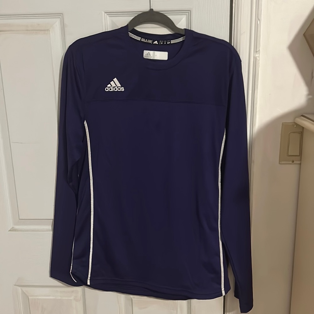 Purple Adidas Long sleeve